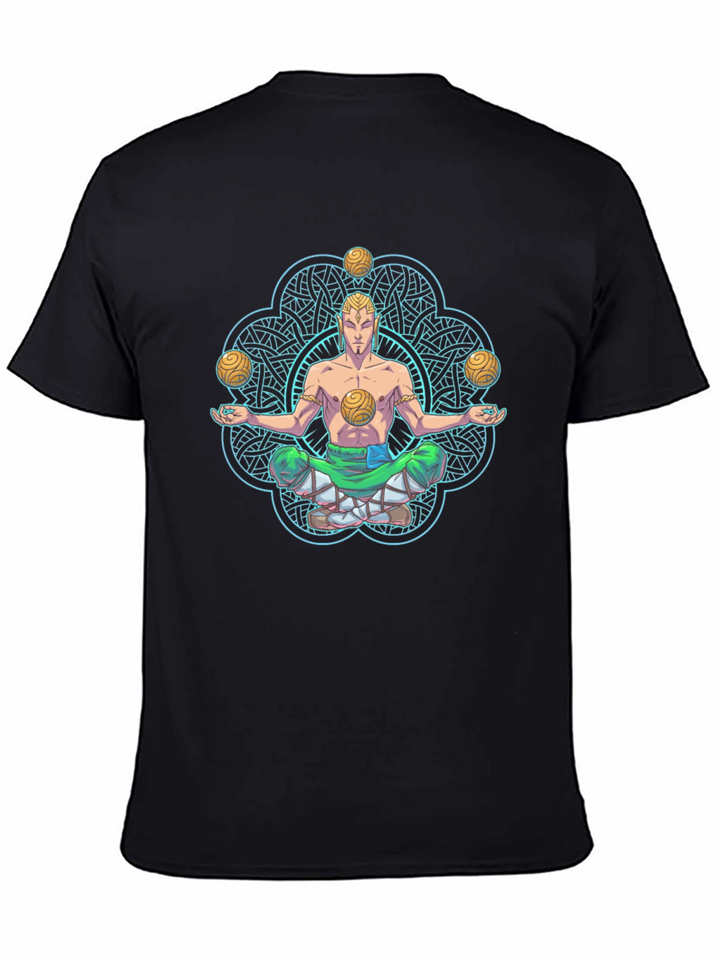 Meditating Juggler Graphic T-Shirt
