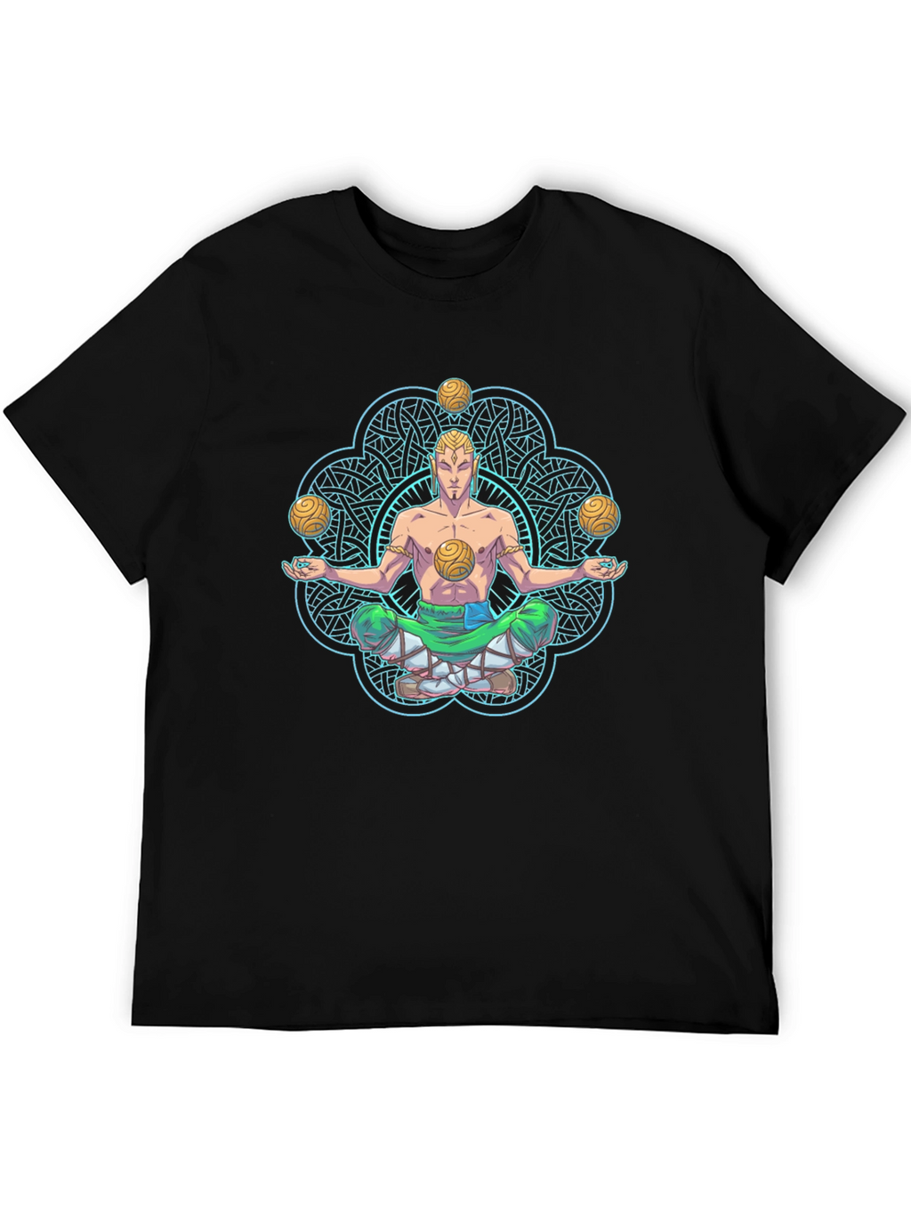 Meditating Juggler Graphic T-Shirt