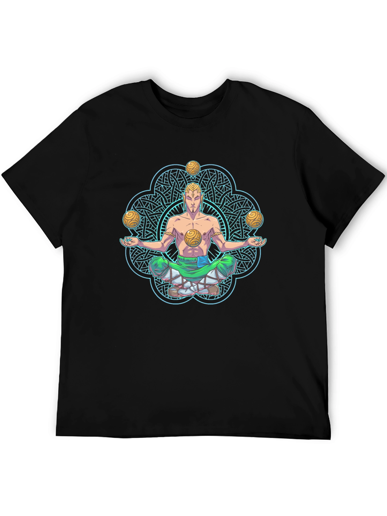 Meditating Juggler Graphic T-Shirt