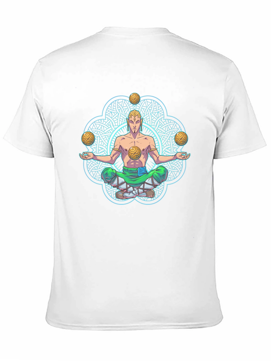 Meditating Juggler Graphic T-Shirt