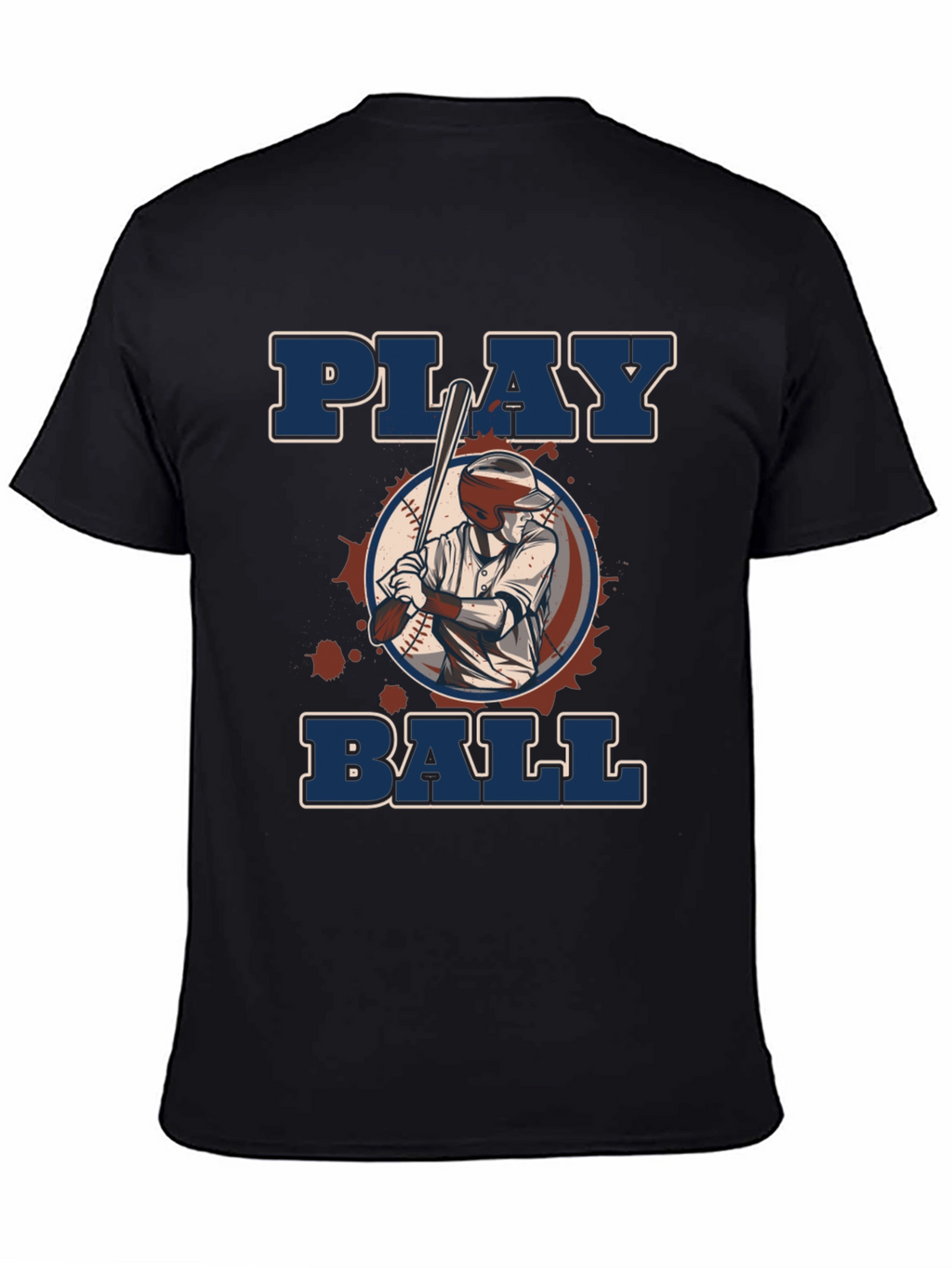 Play Ball Graphic T-Shirt - Baseball Fan Apparel
