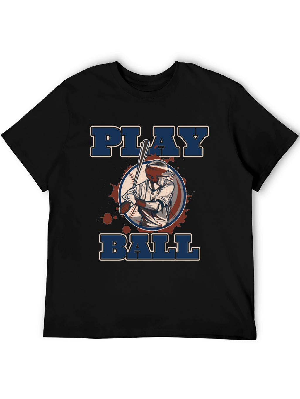 Play Ball Graphic T-Shirt - Baseball Fan Apparel