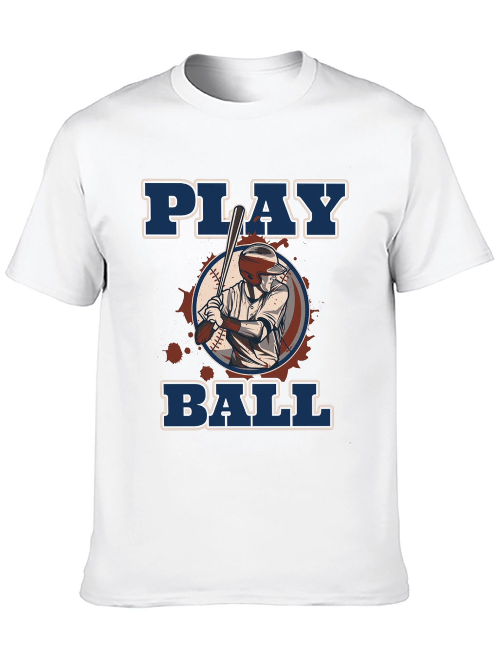 Play Ball Graphic T-Shirt - Baseball Fan Apparel