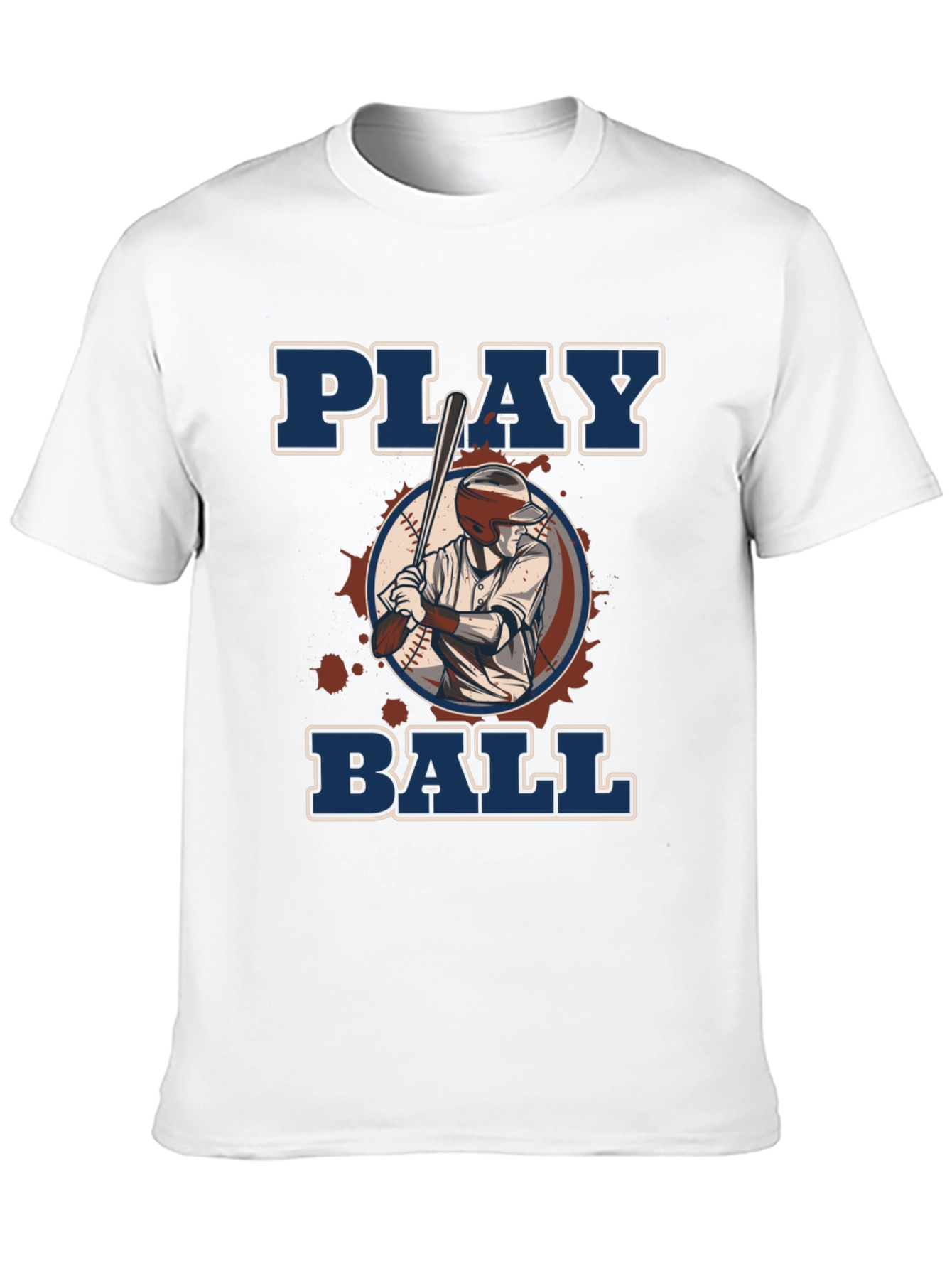 Play Ball Graphic T-Shirt - Baseball Fan Apparel