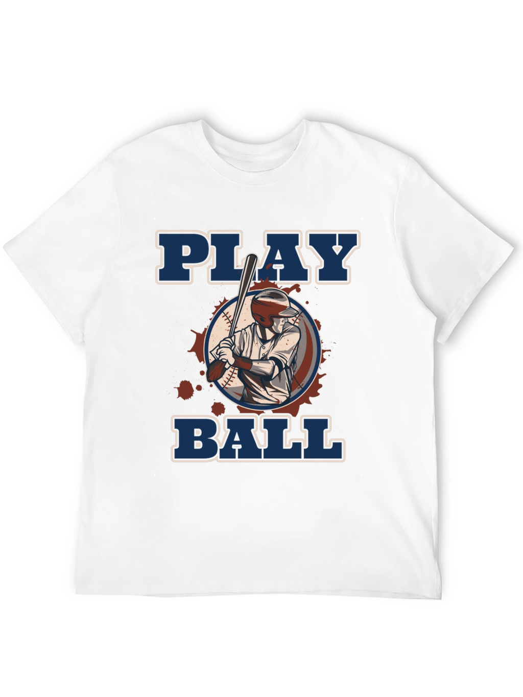 Play Ball Graphic T-Shirt - Baseball Fan Apparel