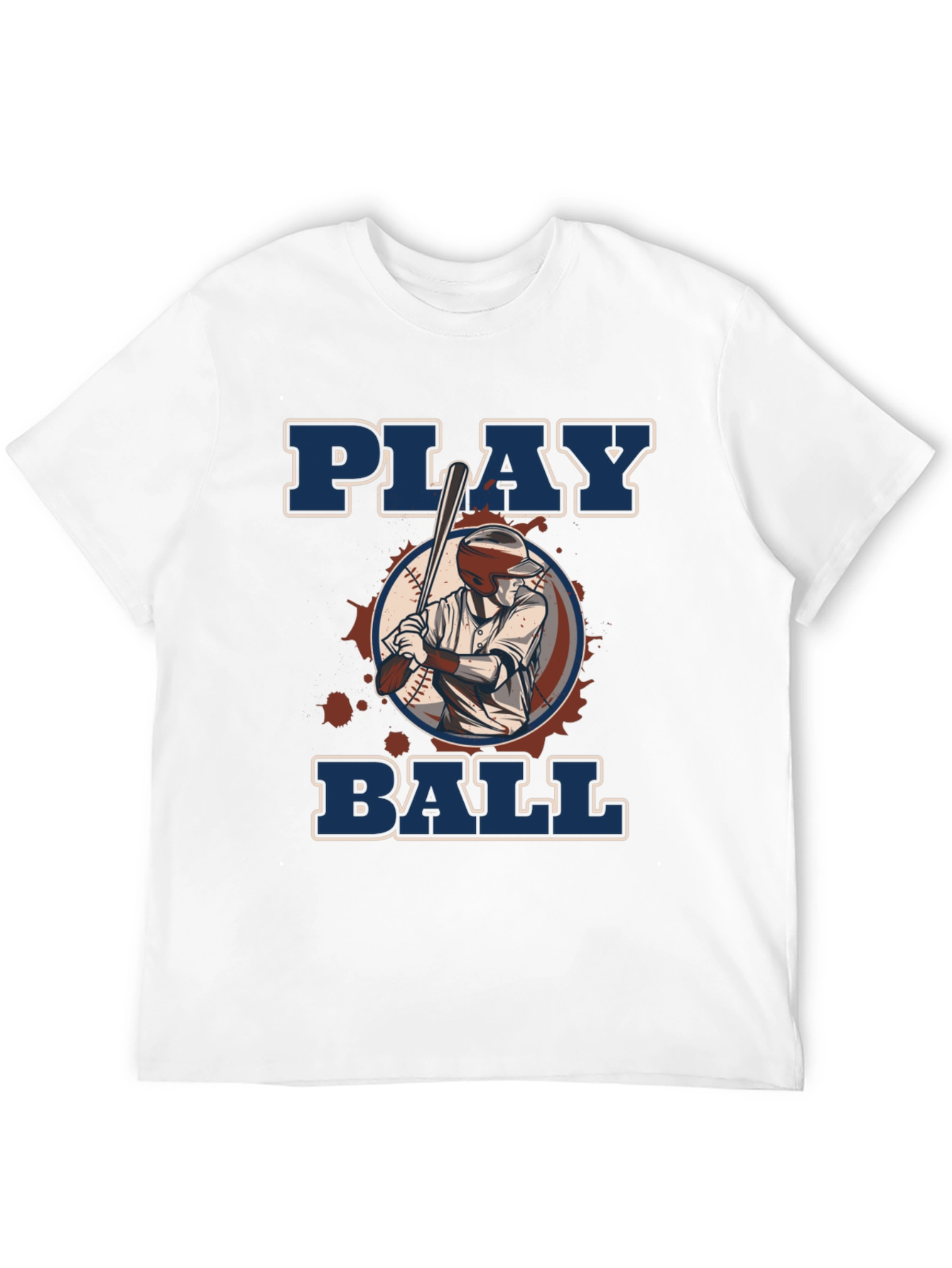 Play Ball Graphic T-Shirt - Baseball Fan Apparel