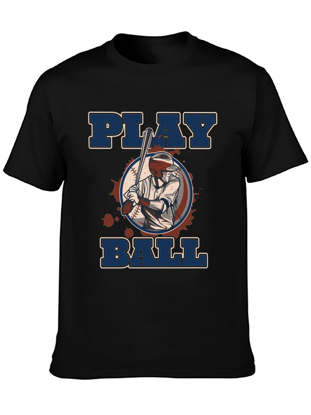 Play Ball Graphic T-Shirt - Baseball Fan Apparel