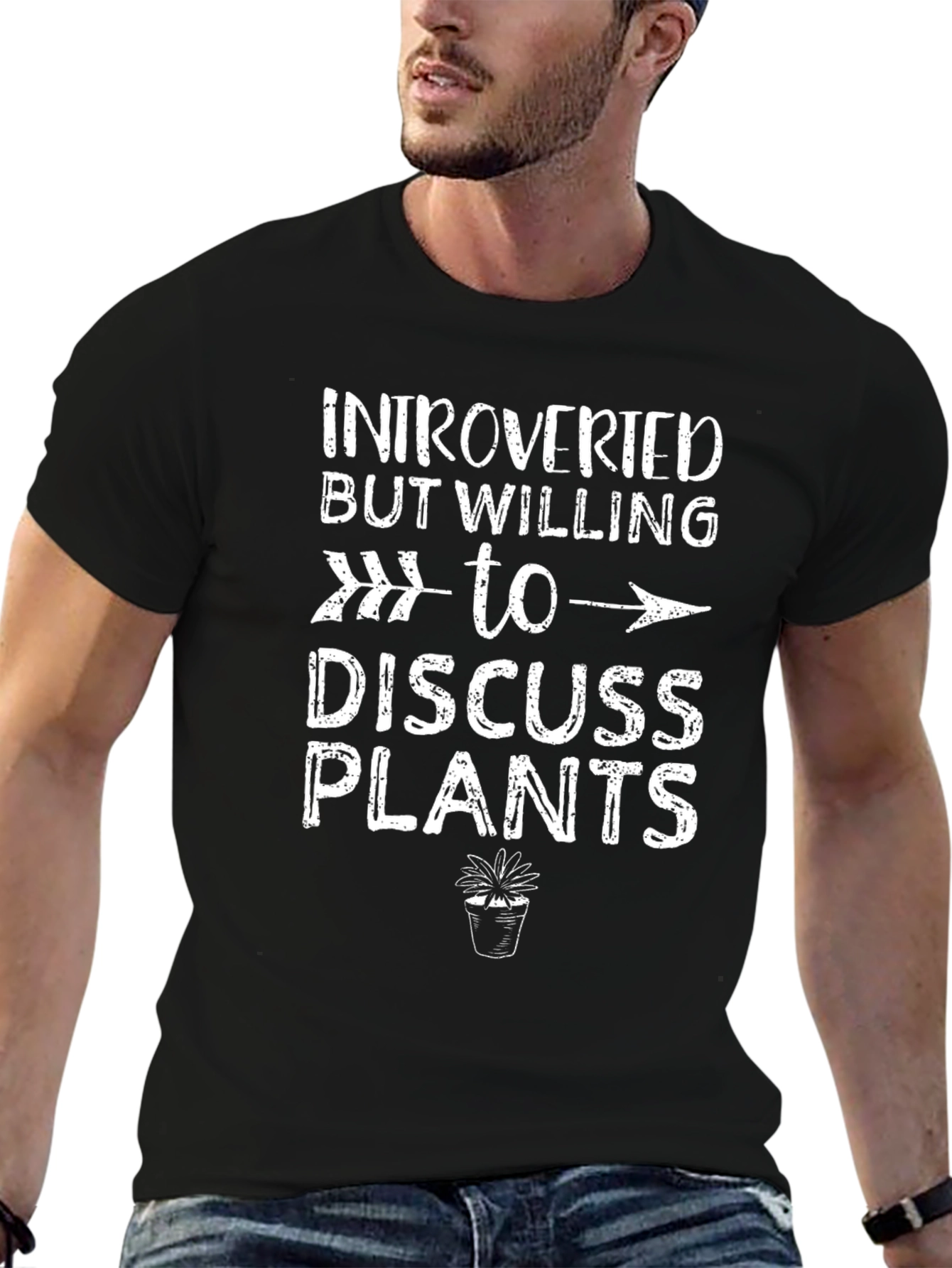 Introverted Plant Lover T-Shirt