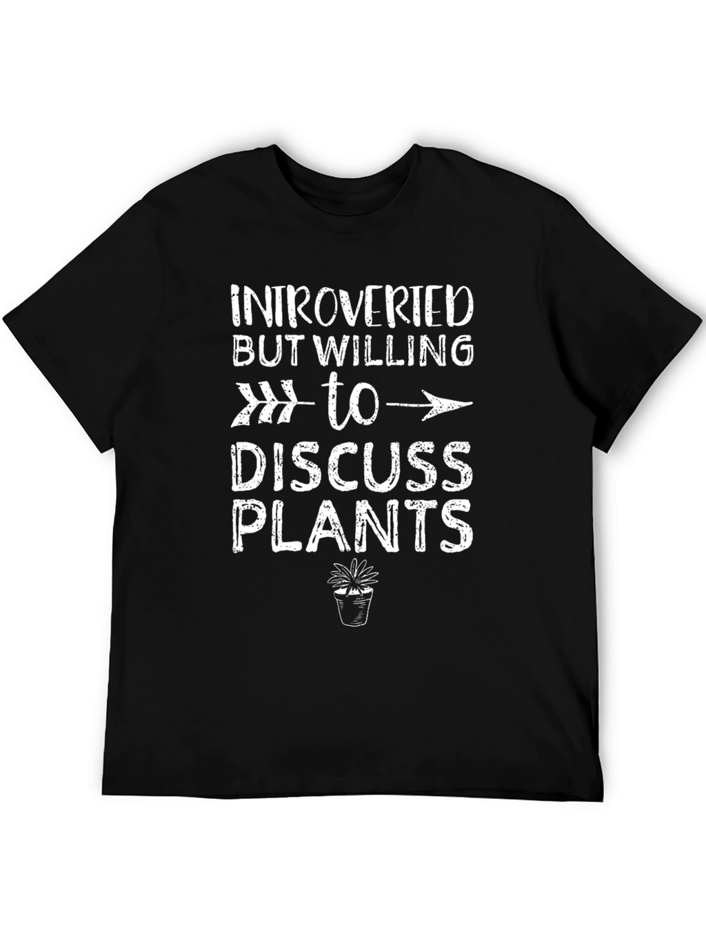 Introverted Plant Lover T-Shirt