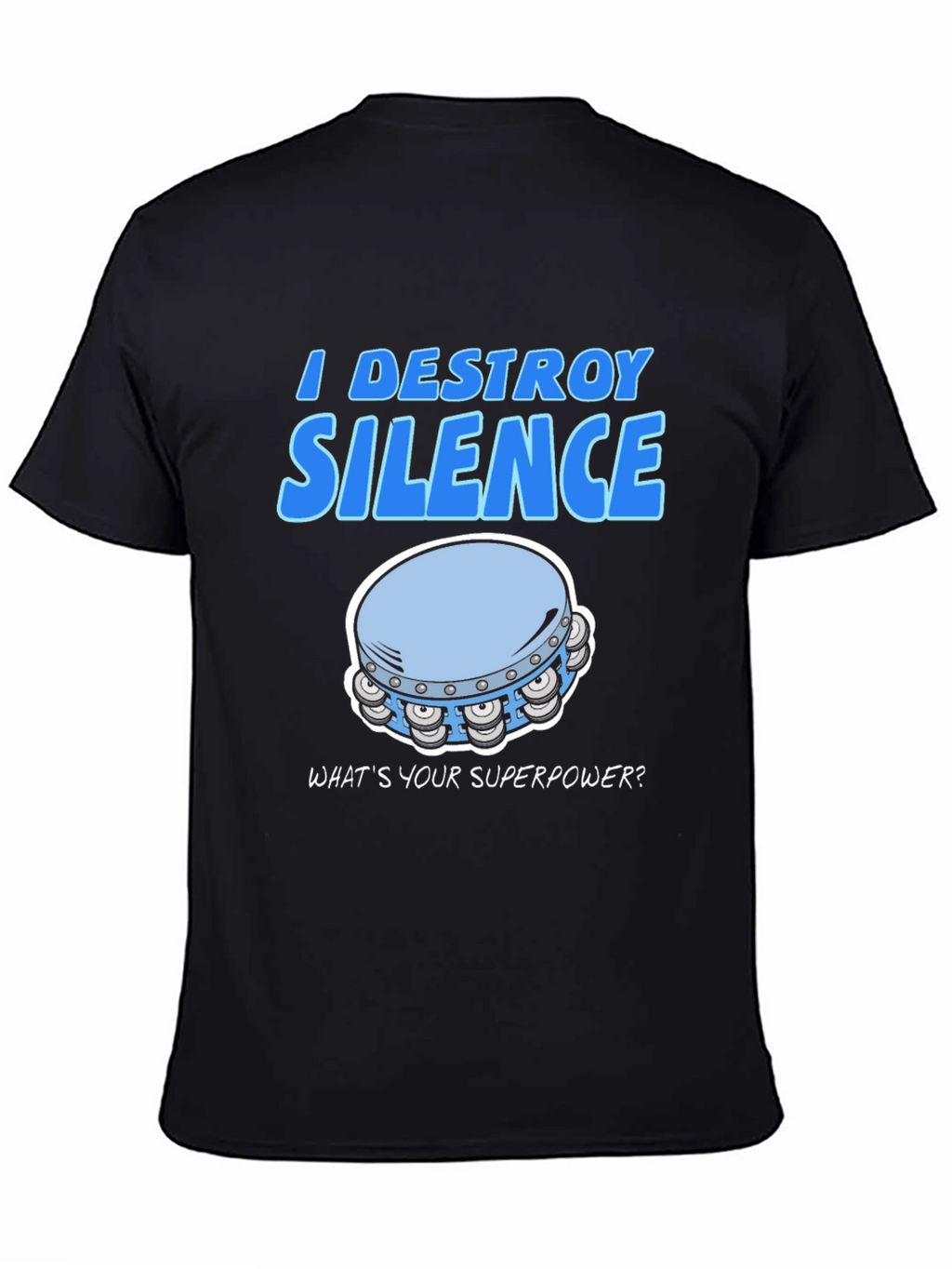 I Destroy Silence T-Shirt - Funny Musician Tee