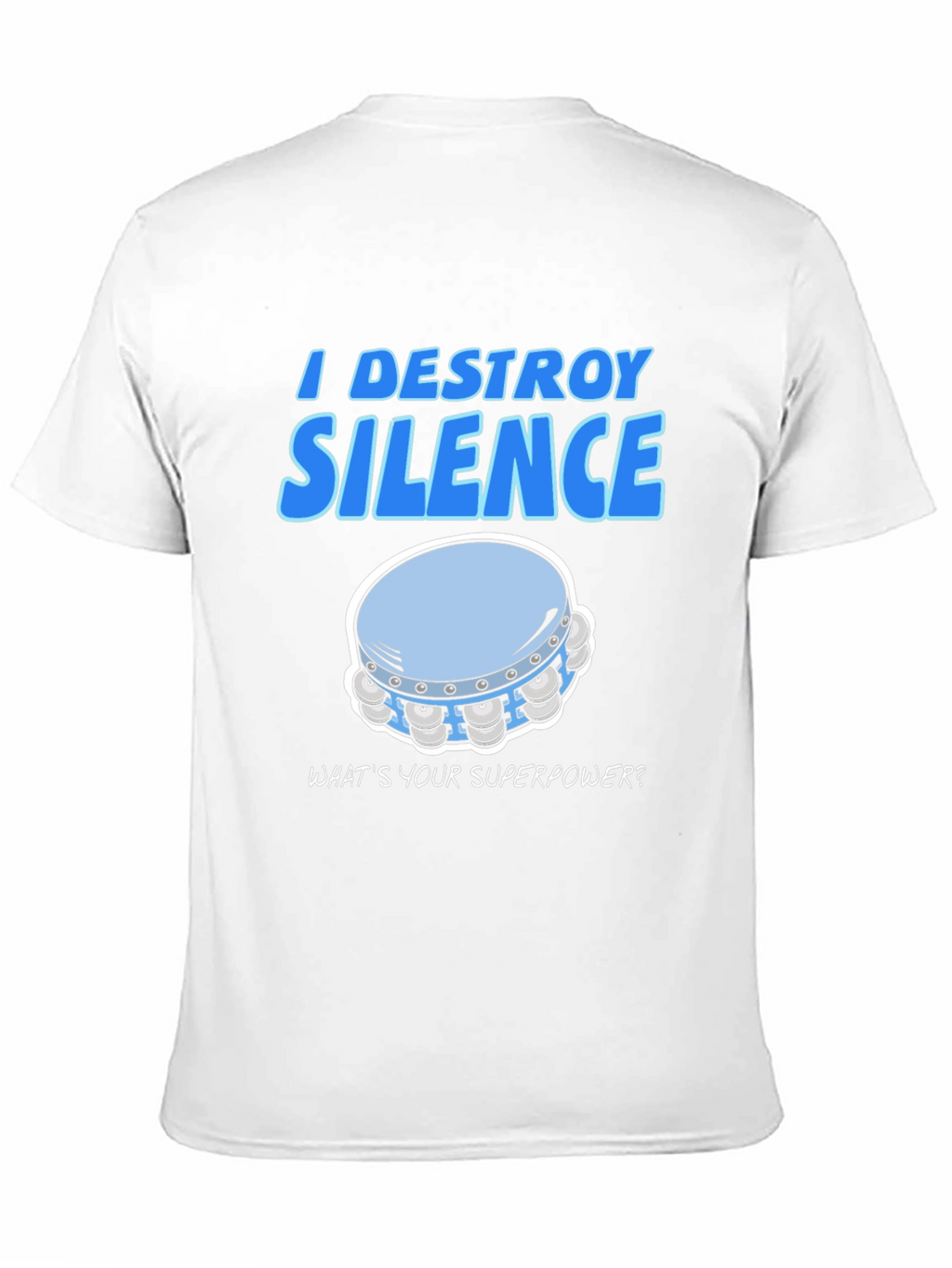 I Destroy Silence T-Shirt - Funny Musician Tee