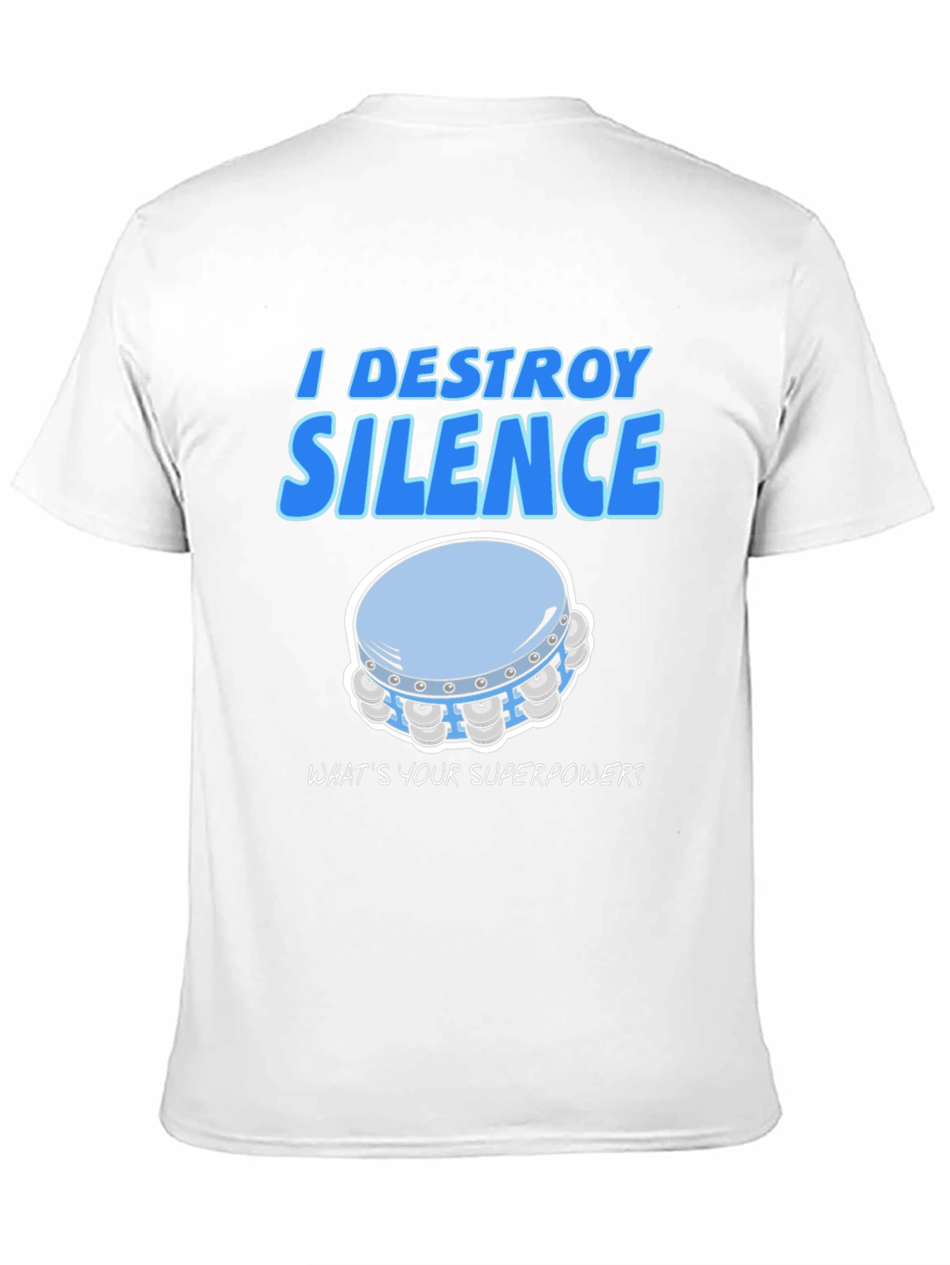 I Destroy Silence T-Shirt - Funny Musician Tee