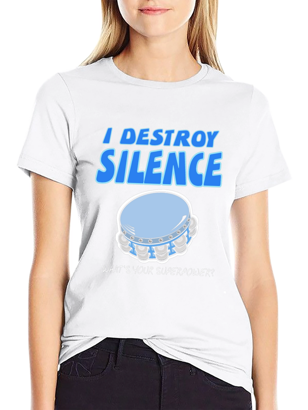 I Destroy Silence T-Shirt - Funny Musician Tee