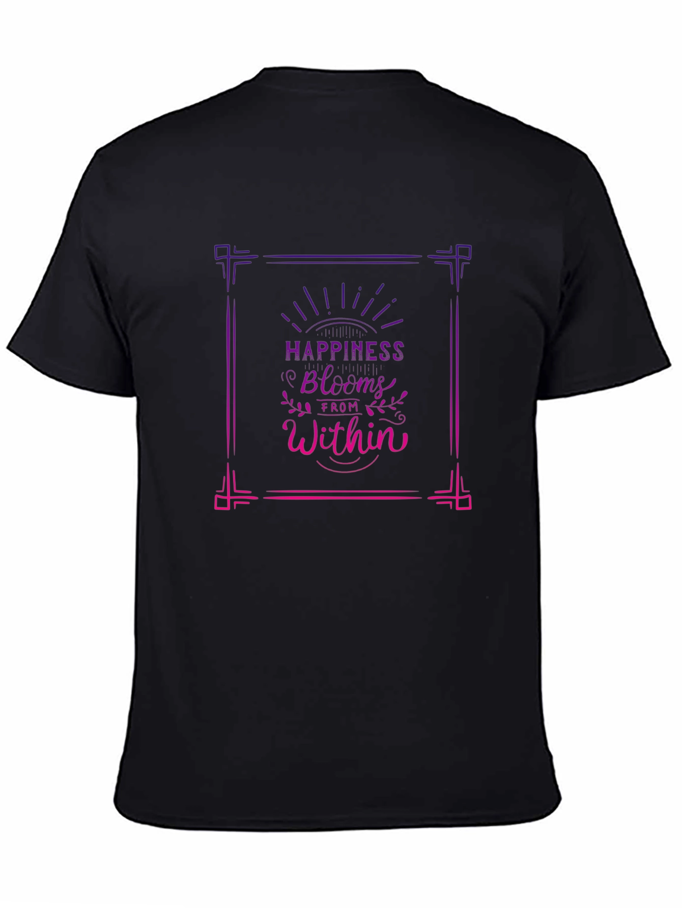 Happiness Blooms Within Graphic Tee