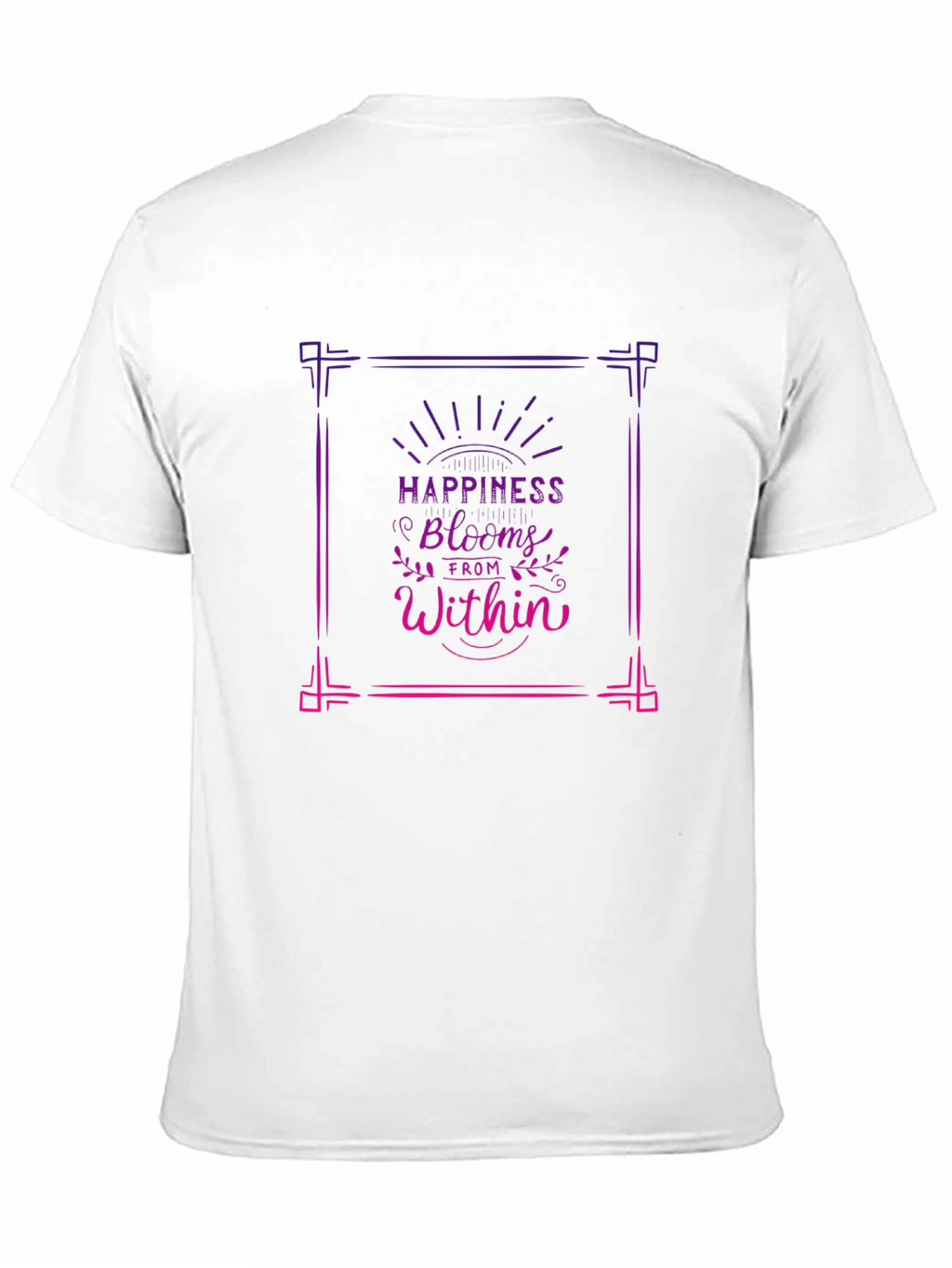 Happiness Blooms Within Graphic Tee