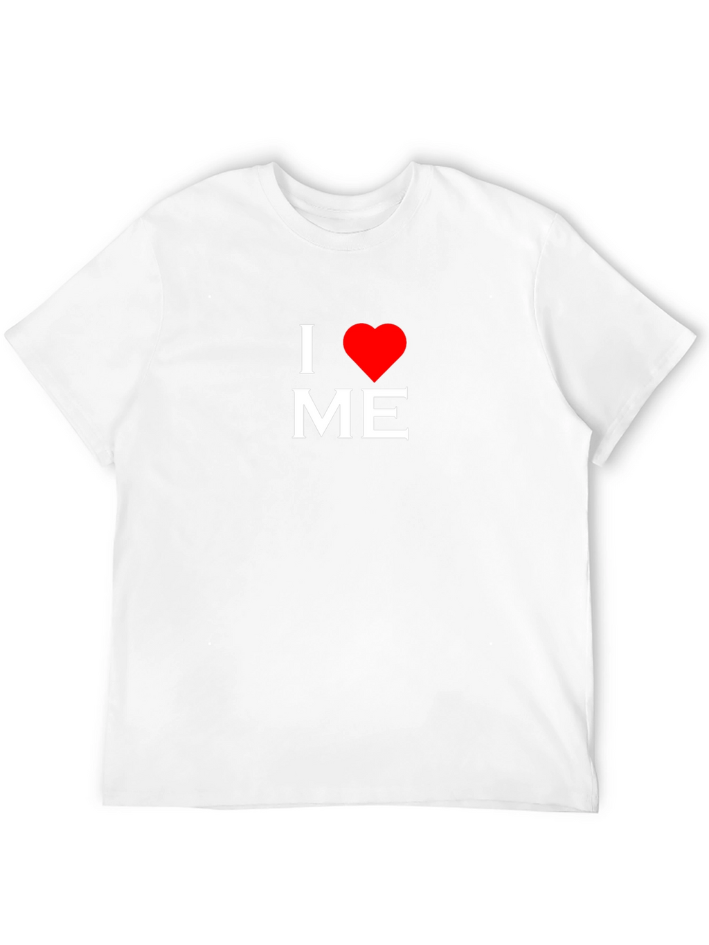 I Heart Me Black Tee