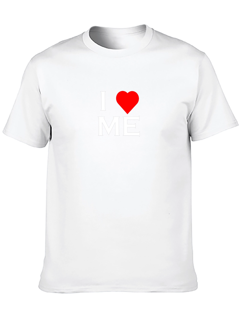 I Heart Me Black Tee