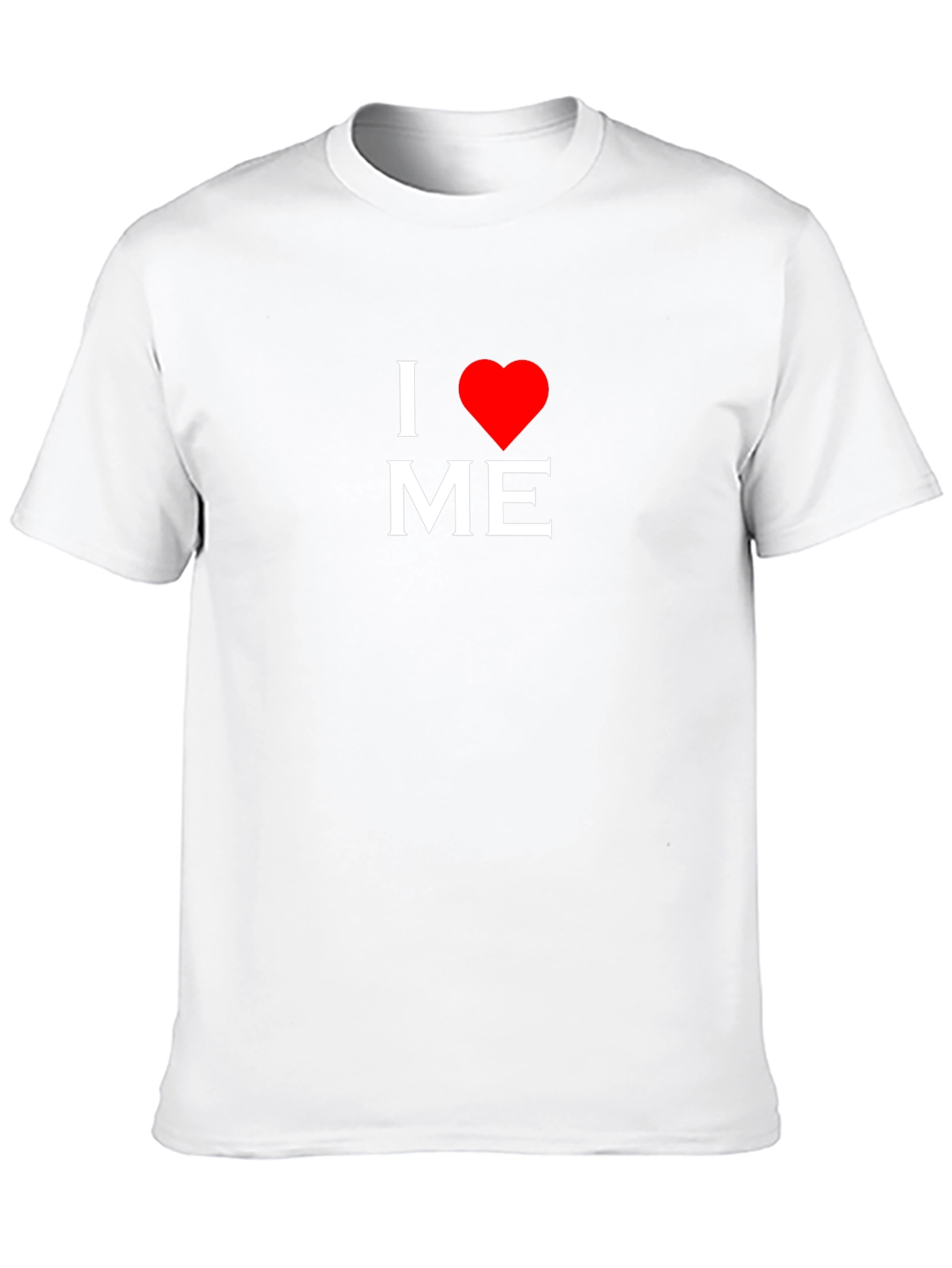 I Heart Me Black Tee