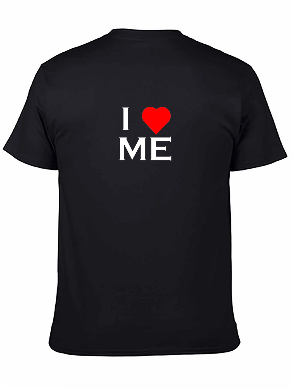 I Heart Me Black Tee