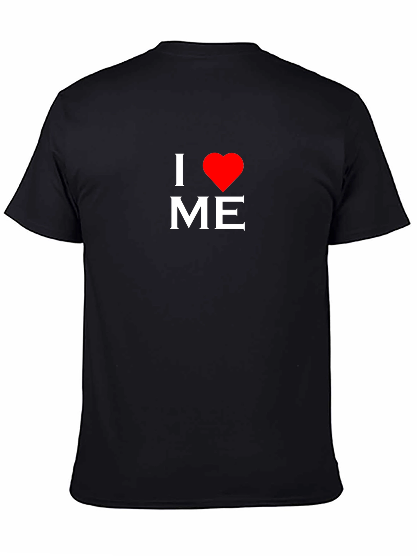 I Heart Me Black Tee
