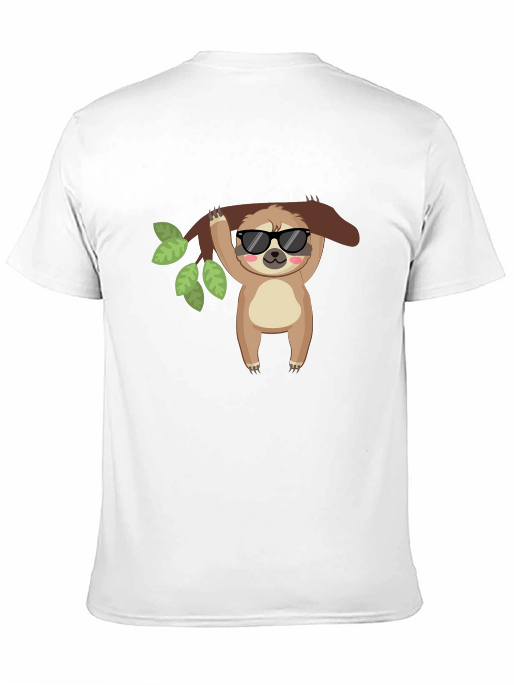 Cool Sloth Black T-Shirt