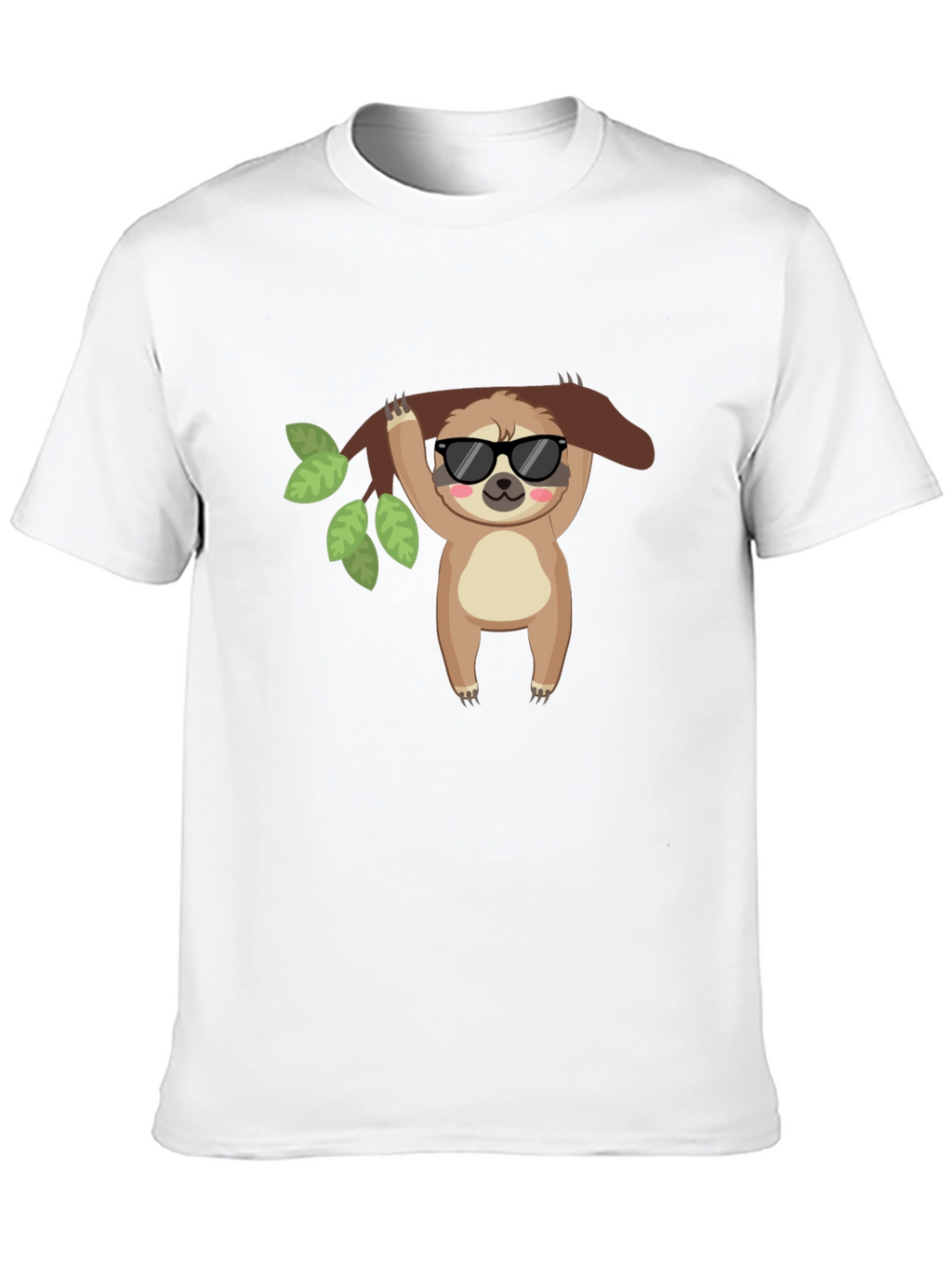 Cool Sloth Black T-Shirt