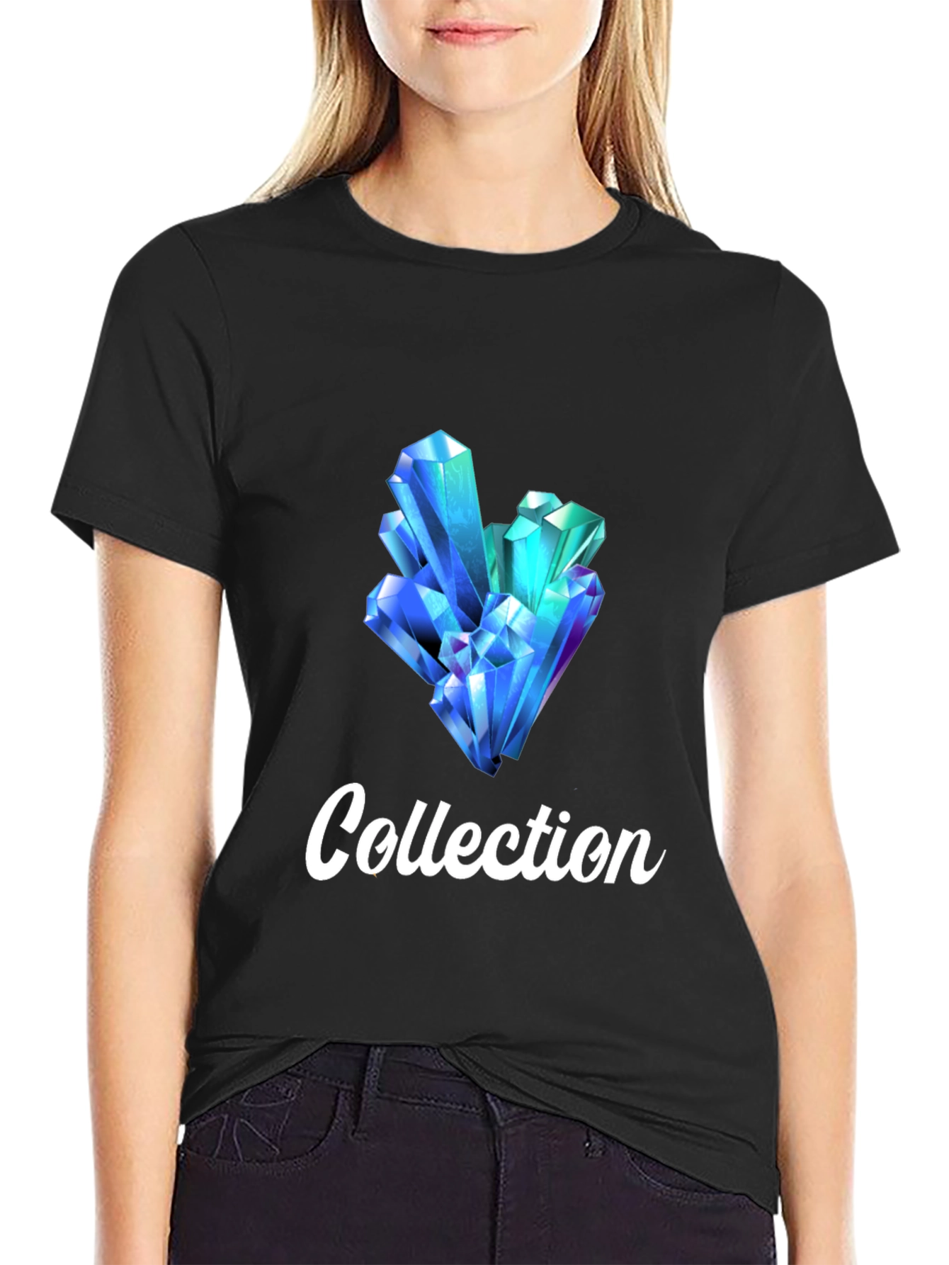 Crystal Collection Black T-Shirt