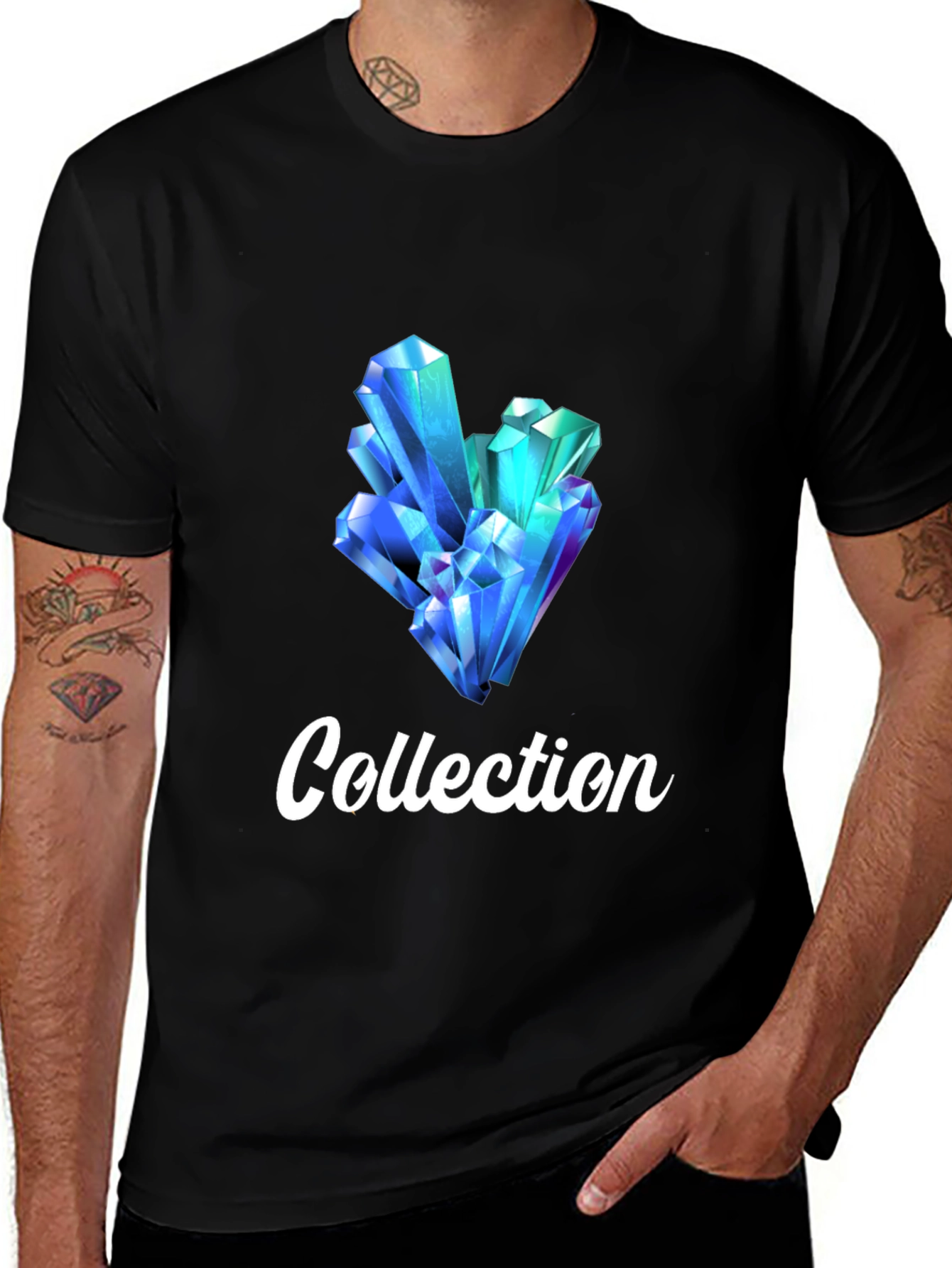 Crystal Collection Black T-Shirt