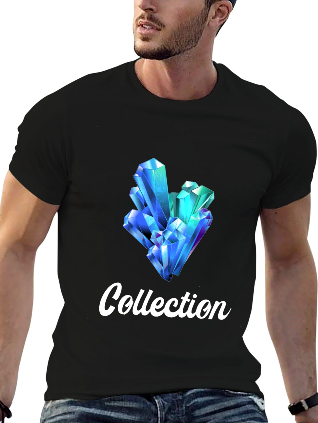 Crystal Collection Black T-Shirt
