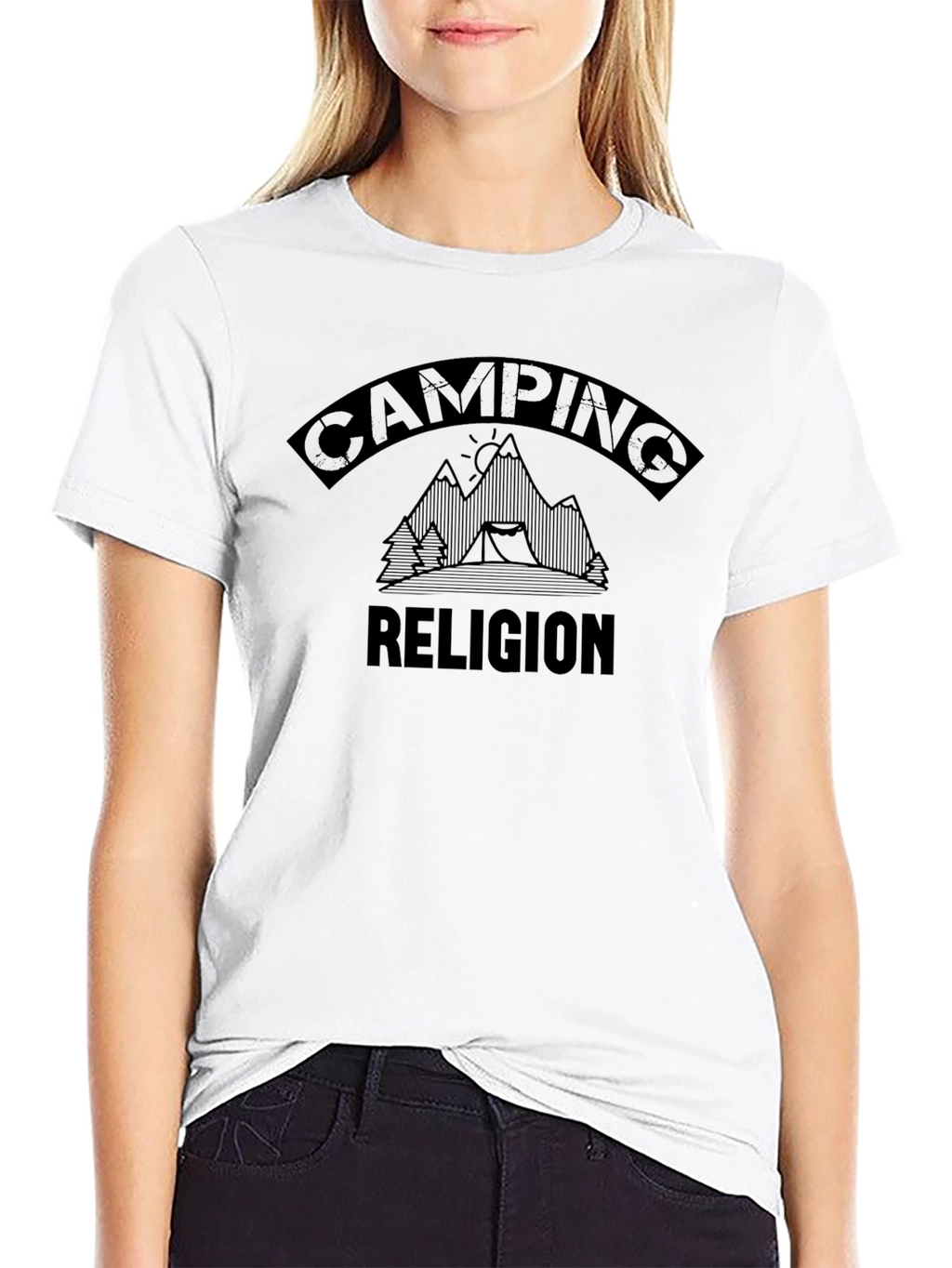 Camping Religion T-Shirt - Nature Lover Tee