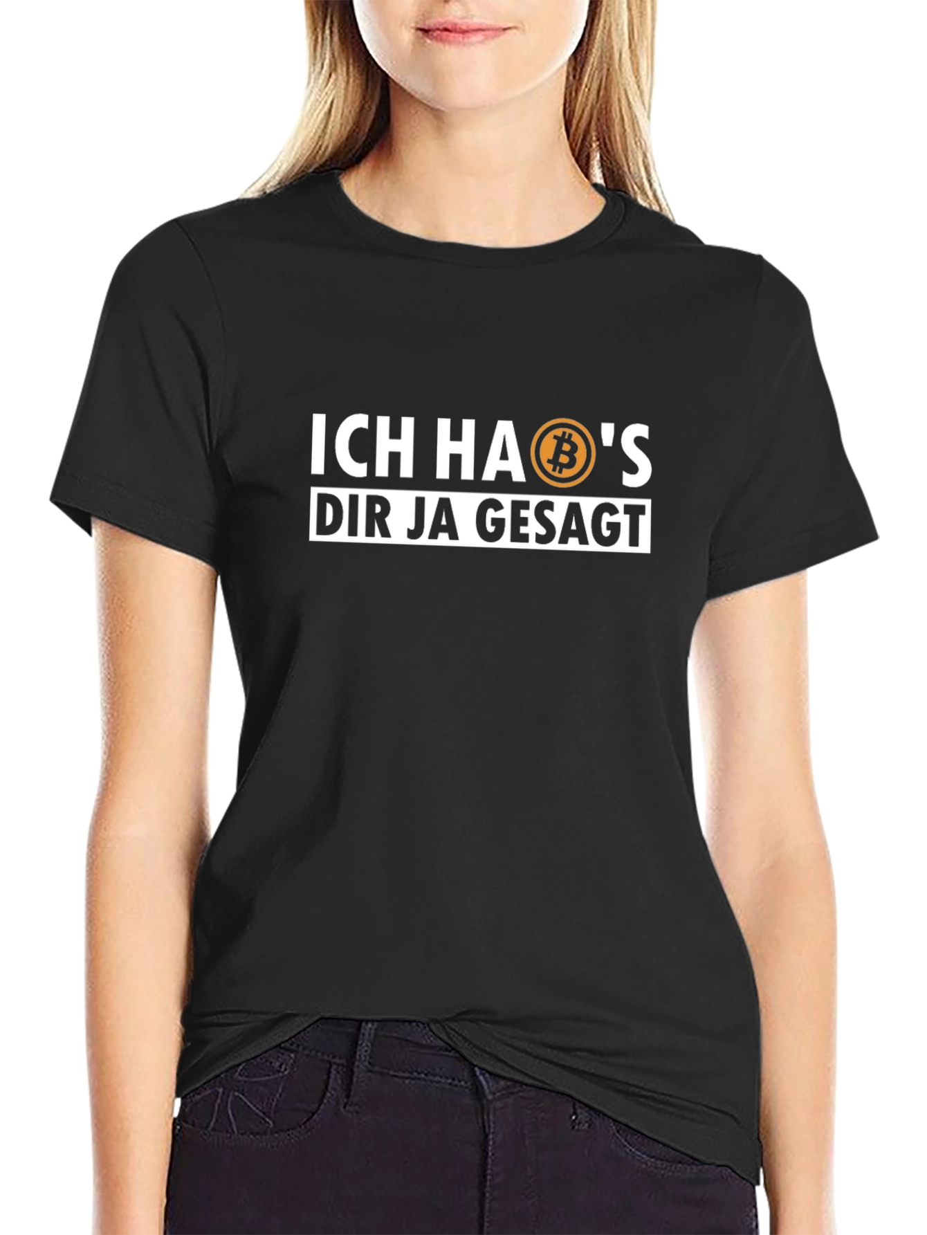 Bitcoin Saying T-Shirt - Ich Has Dir Ja Gesagt
