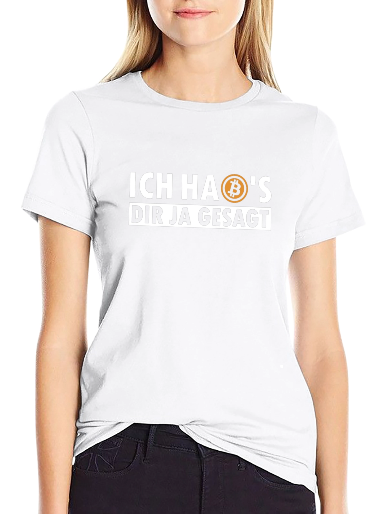 Bitcoin Saying T-Shirt - Ich Has Dir Ja Gesagt