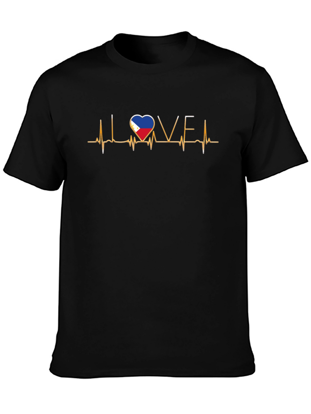 Love Philippines Heartbeat T-Shirt