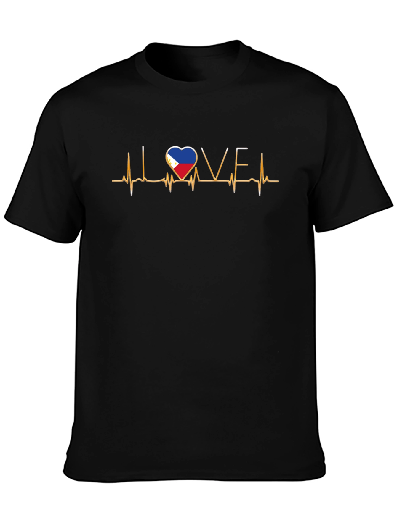 Love Philippines Heartbeat T-Shirt