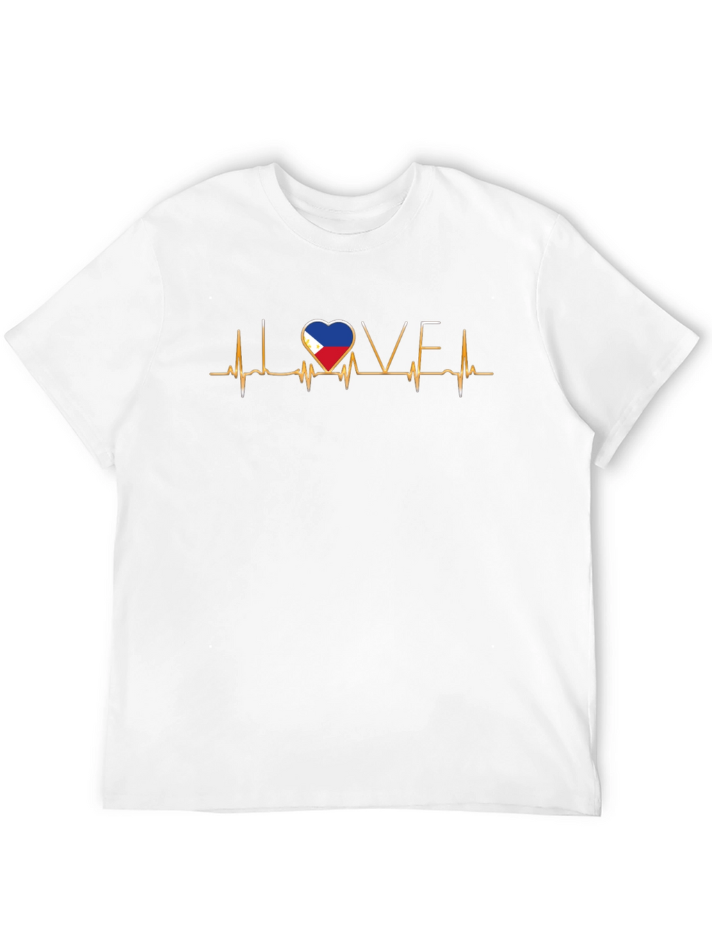 Love Philippines Heartbeat T-Shirt
