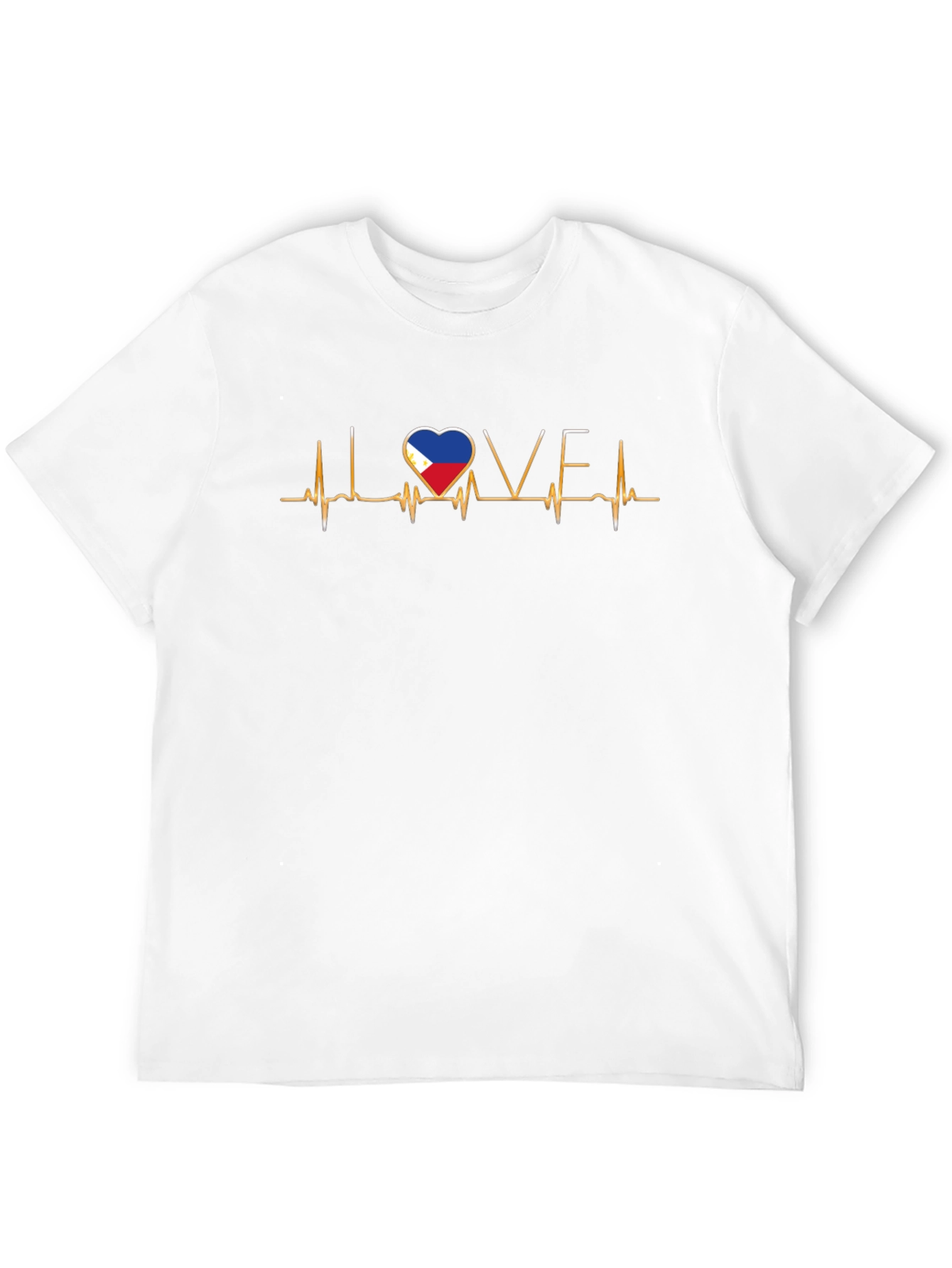 Love Philippines Heartbeat T-Shirt
