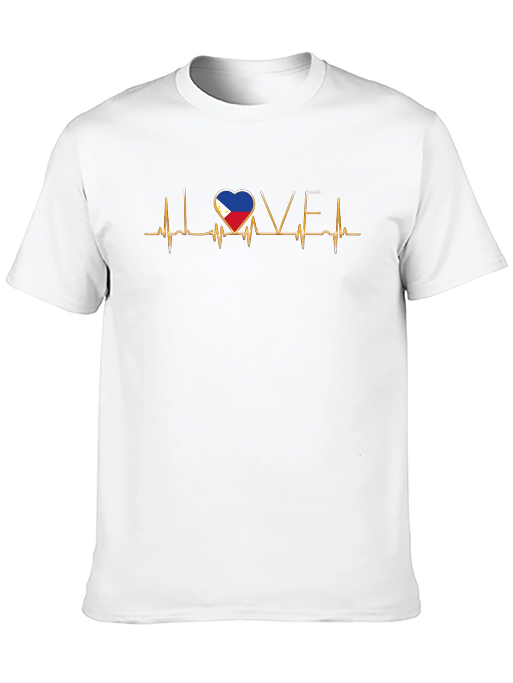 Love Philippines Heartbeat T-Shirt