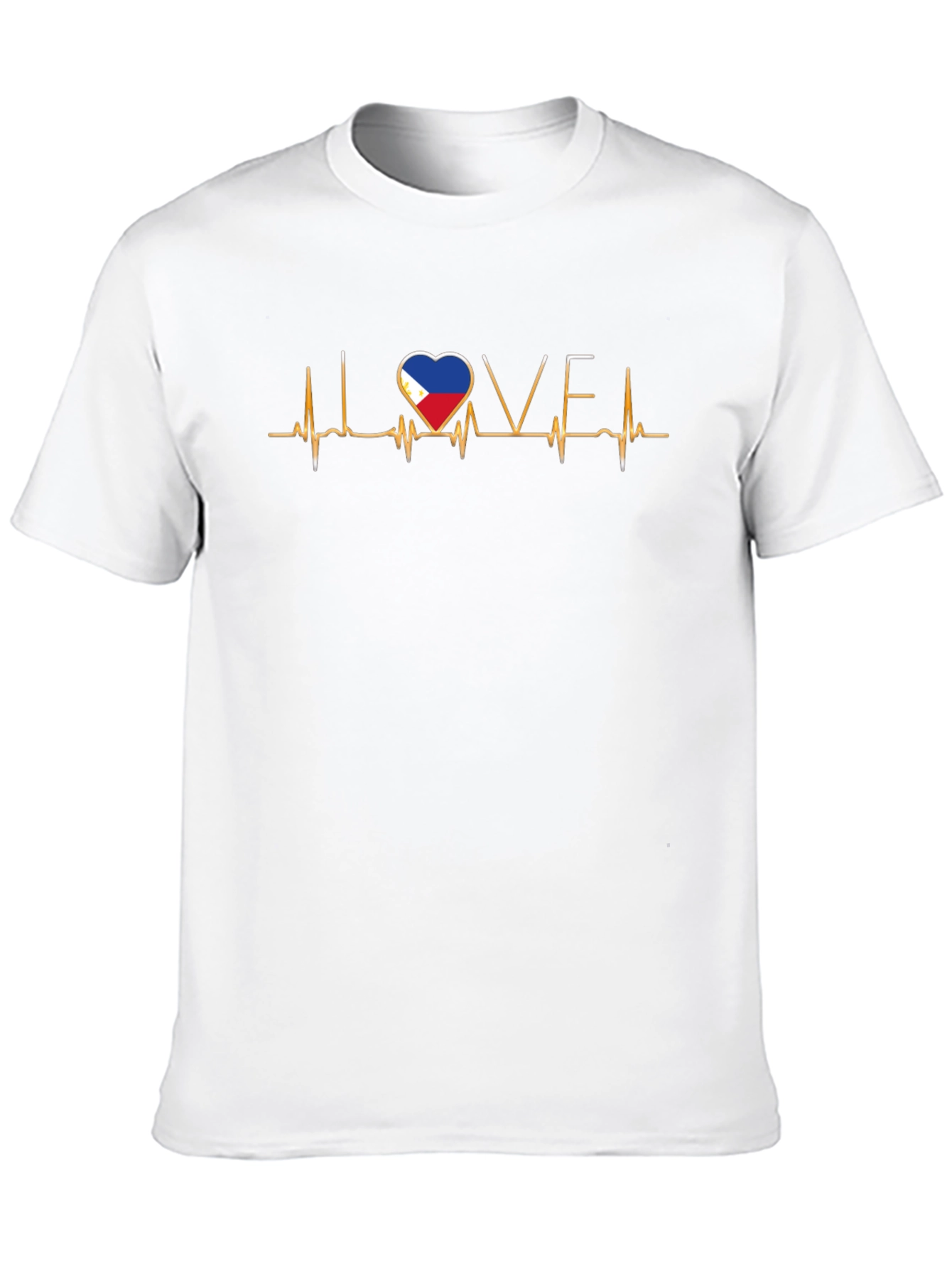 Love Philippines Heartbeat T-Shirt