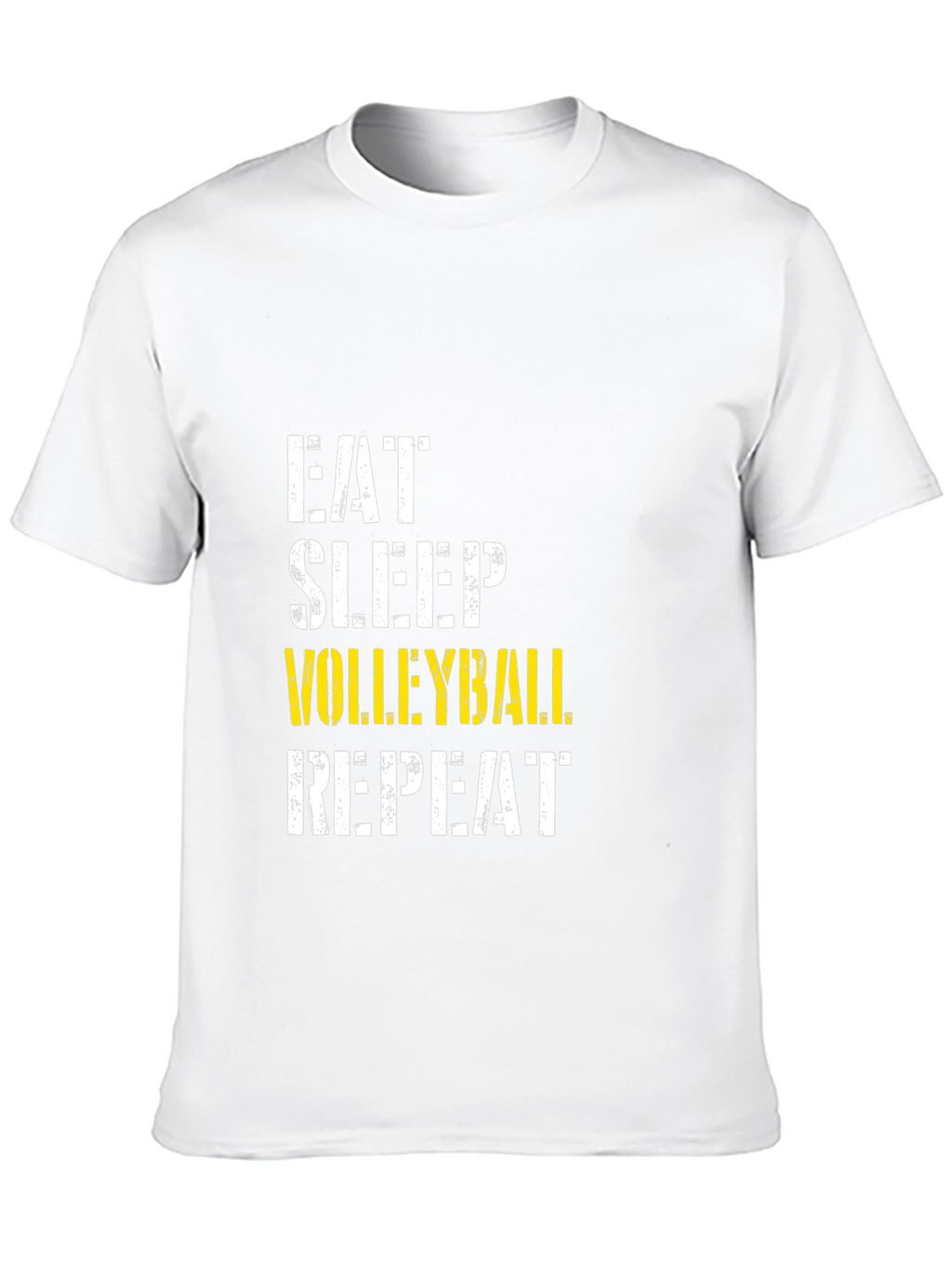 Eat Sleep Volleyball Repeat Black T-Shirt