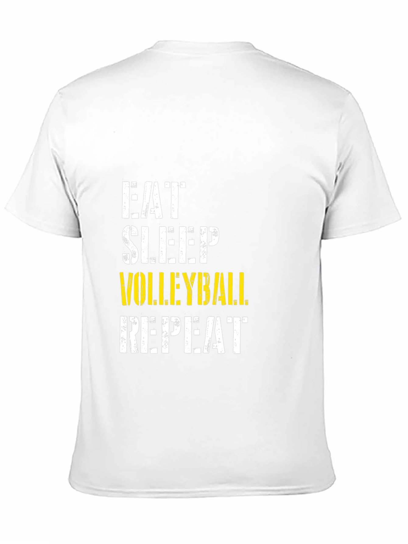 Eat Sleep Volleyball Repeat Black T-Shirt