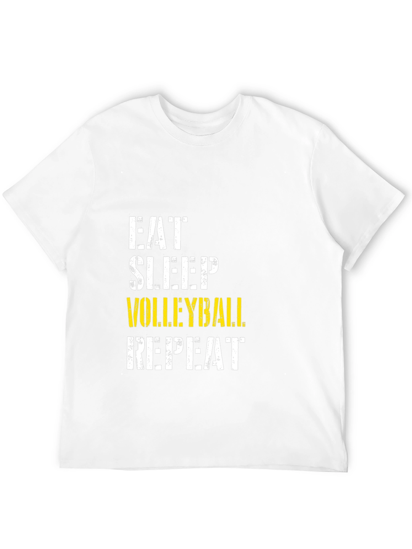 Eat Sleep Volleyball Repeat Black T-Shirt