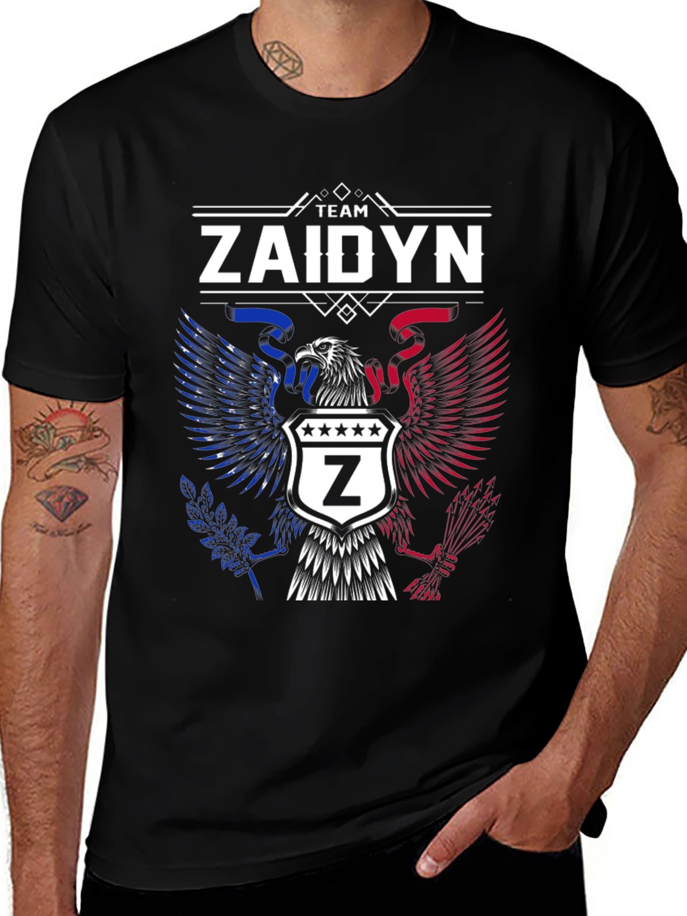 Team Zaidyn Eagle Graphic T-Shirt