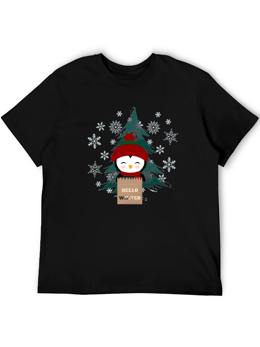 Winter Penguin Graphic Tee