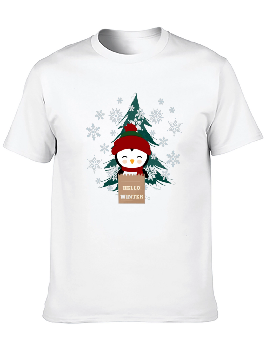 Winter Penguin Graphic Tee