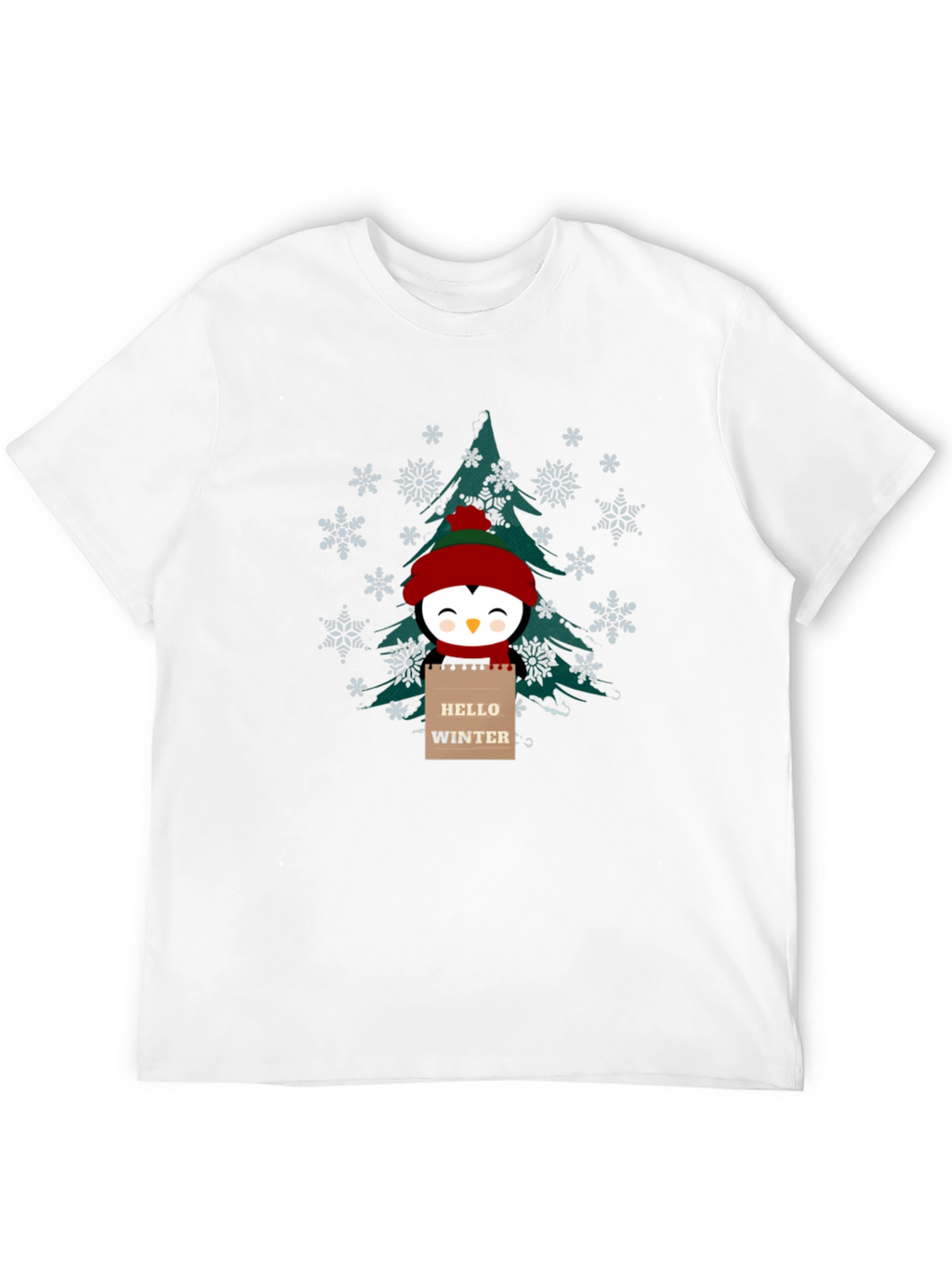 Winter Penguin Graphic Tee