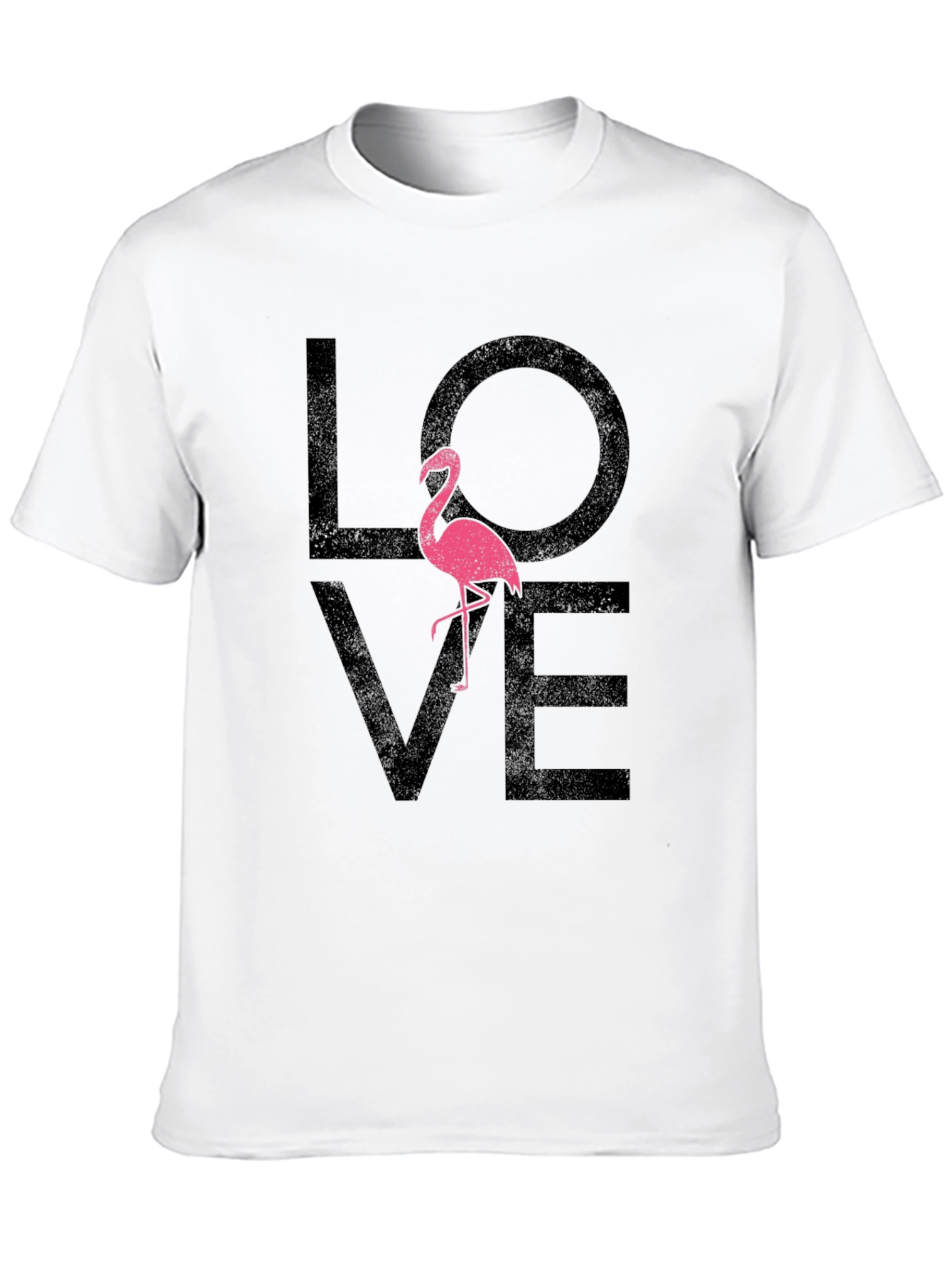Flamingo Love T-Shirt - Stylish Graphic Tee
