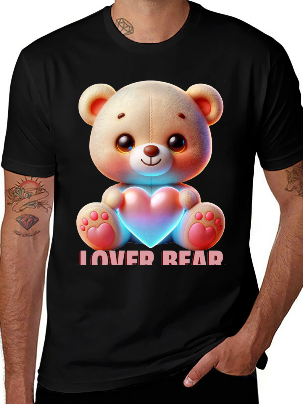 Cute Lover Bear T-Shirt