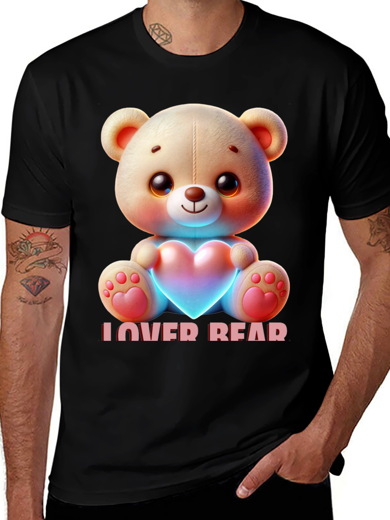Cute Lover Bear T-Shirt