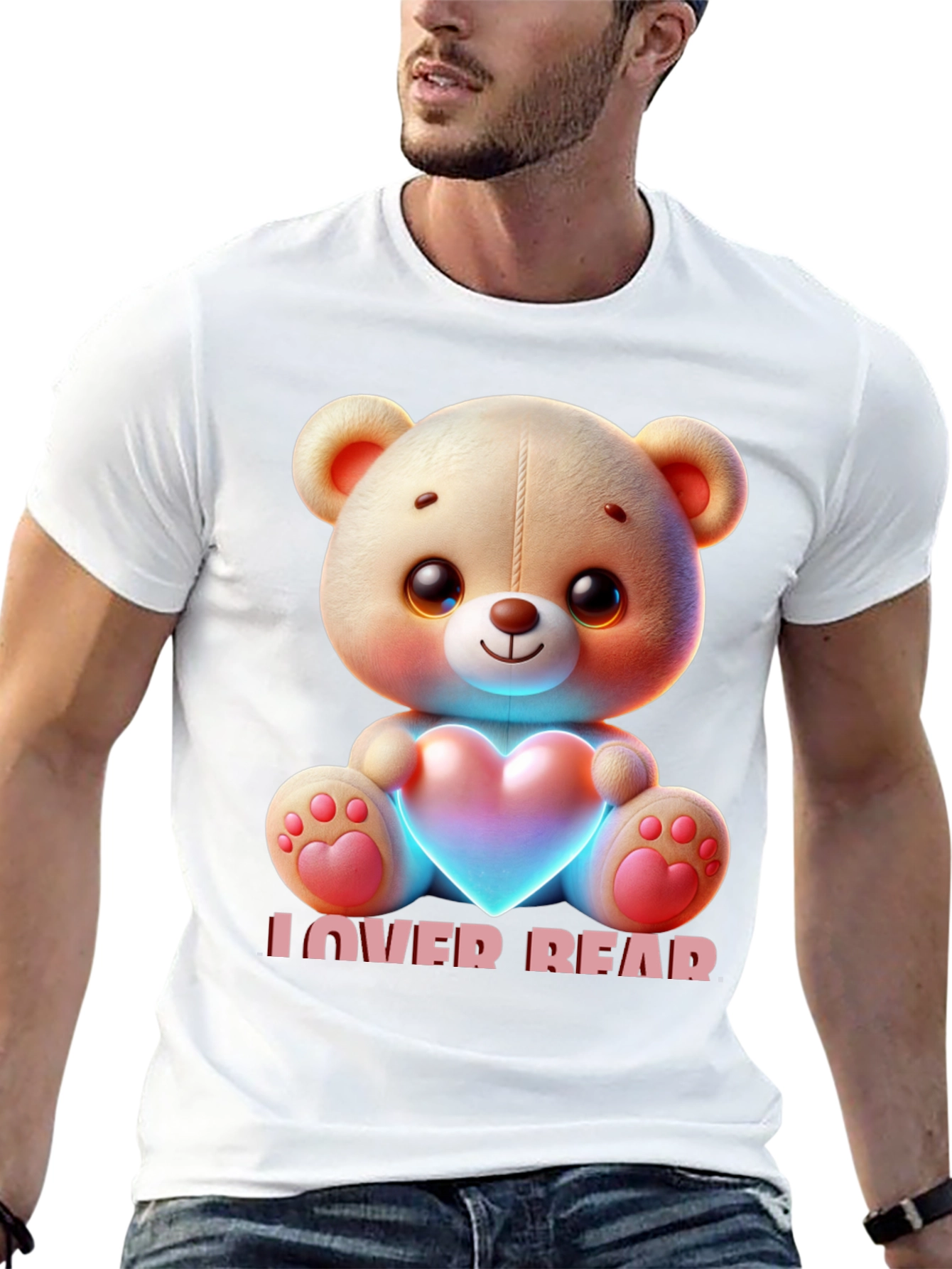 Cute Lover Bear T-Shirt