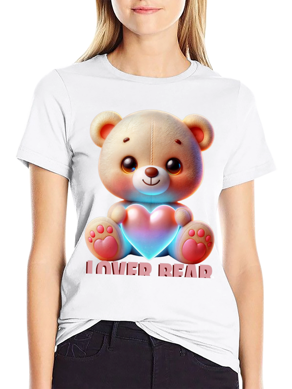 Cute Lover Bear T-Shirt